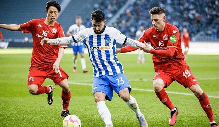 柏林赫塔遭遇三连败，处于保级边缘