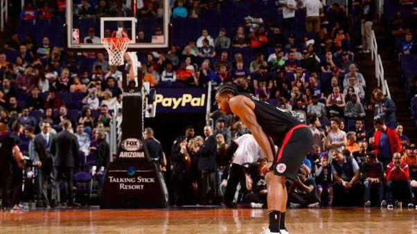 快船擒下骑士，连胜止于13场。